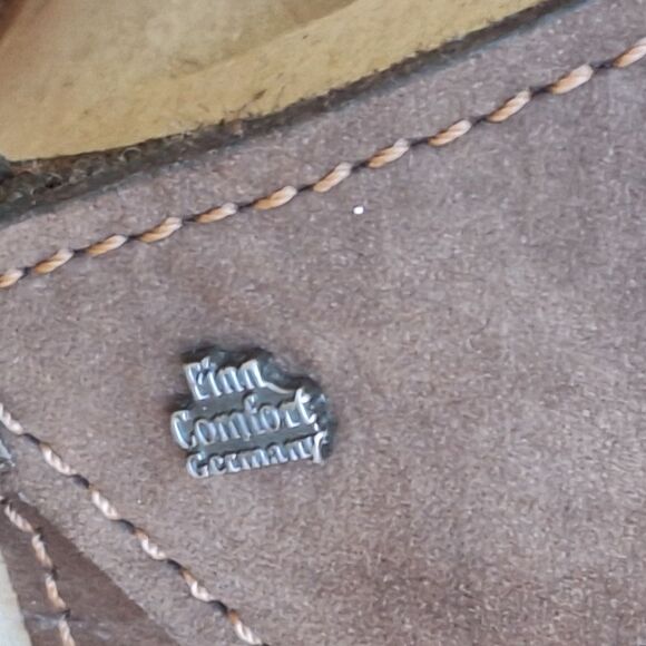 Finn Comfort Toro-Soft Men's 9 Oxide Brown Leather Sandals Adjustable Straps 42 - Picture 5 of 14